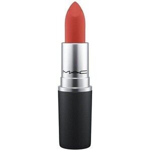 MAC Powder Kiss Lipstick #316 Devoted to Chili Full Size 0.1 OZ/3g New in Box